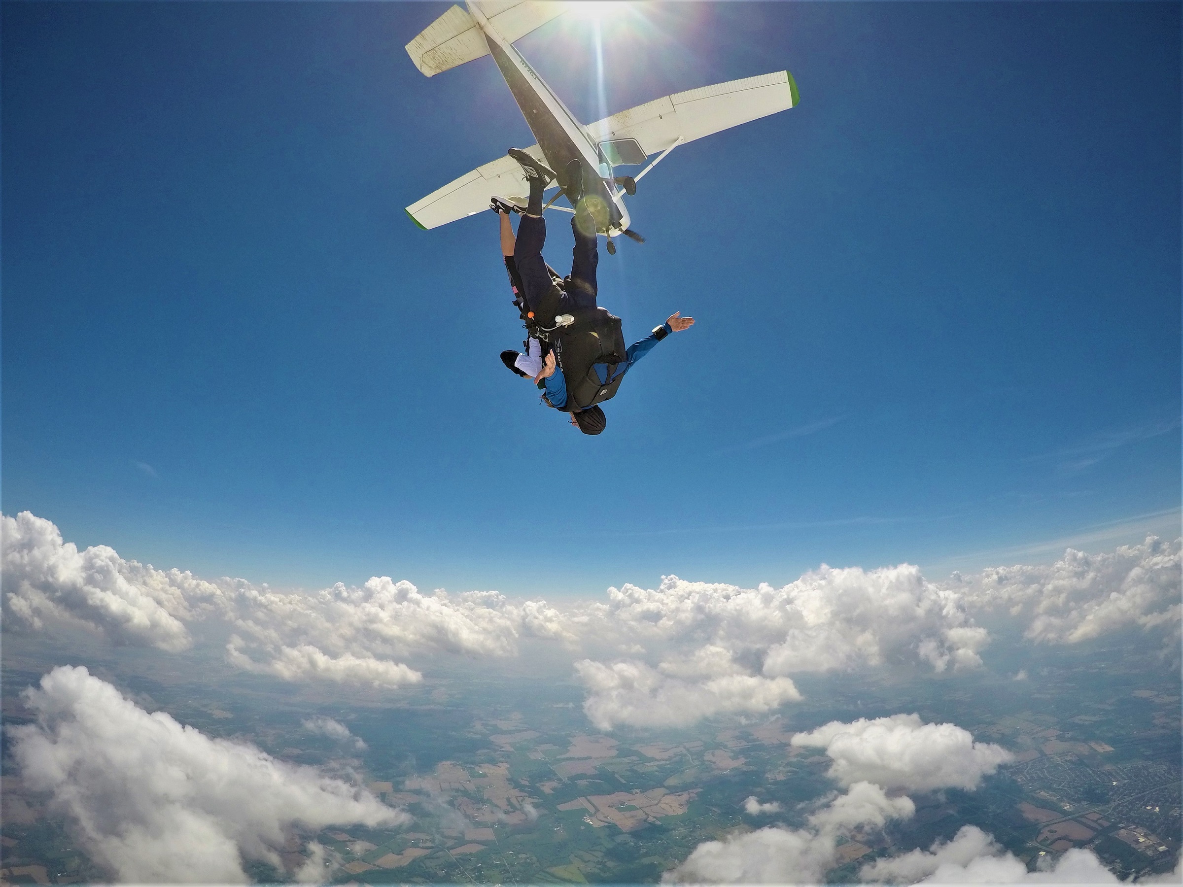 First Time Jumpers Skydive Greene County